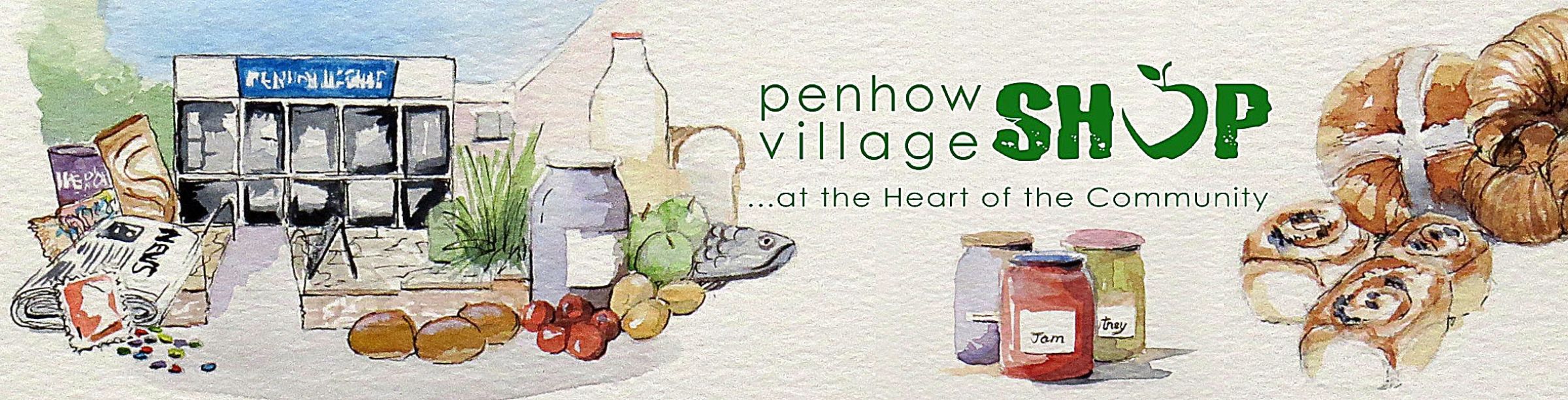 Penhow Village Shop Logo